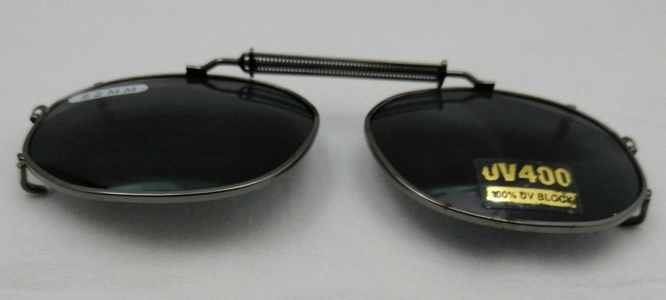 NEW DRIVING UV 08352 Eye Protection Clip on Sunglasses / 52MM