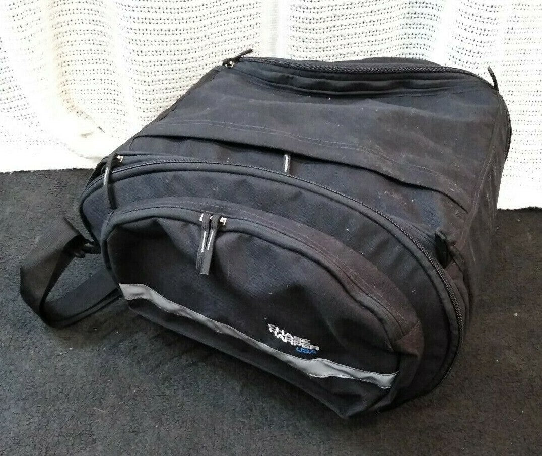 NEW Chase Harper USA Expandable Tail Trunk / Black / 17.5″ x 14″ x 11″ / 108234