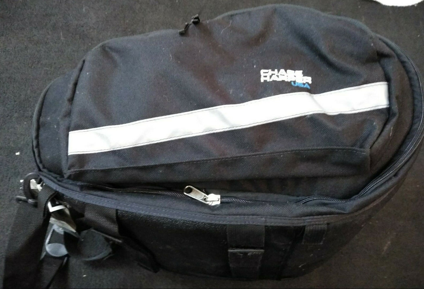 NEW Chase Harper USA Expandable Tail Trunk / Black / 17.5″ x 14″ x 11″ / 108234