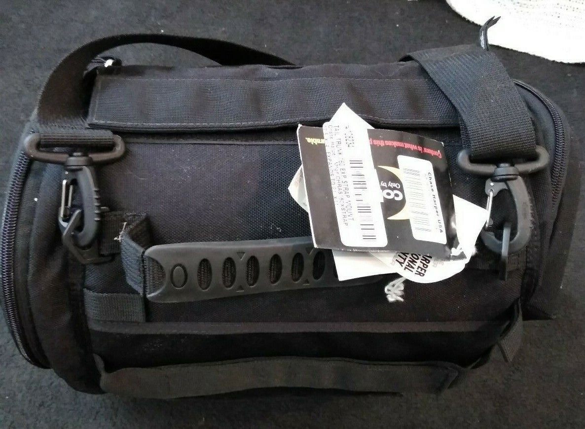 NEW Chase Harper USA Expandable Tail Trunk / Black / 17.5″ x 14″ x 11″ / 108234