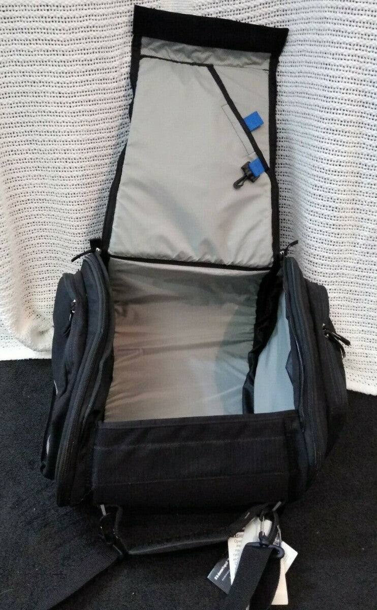 NEW Chase Harper USA Expandable Tail Trunk / Black / 17.5″ x 14″ x 11″ / 108234