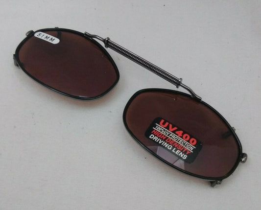 NEW DRIVING UV Eye Protection Clip on Sunglasses / 51MM / 19751