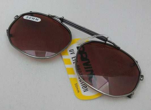 NEW DRIVING UV Eye Protection Clip on Sunglasses / 50MM / 09350