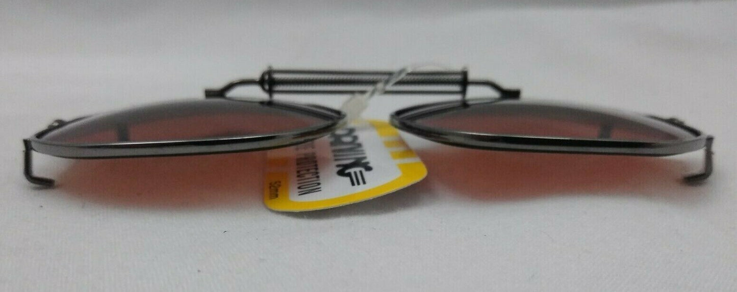 NEW DRIVING UV Eye Protection Clip on Sunglasses / 52MM / 09152