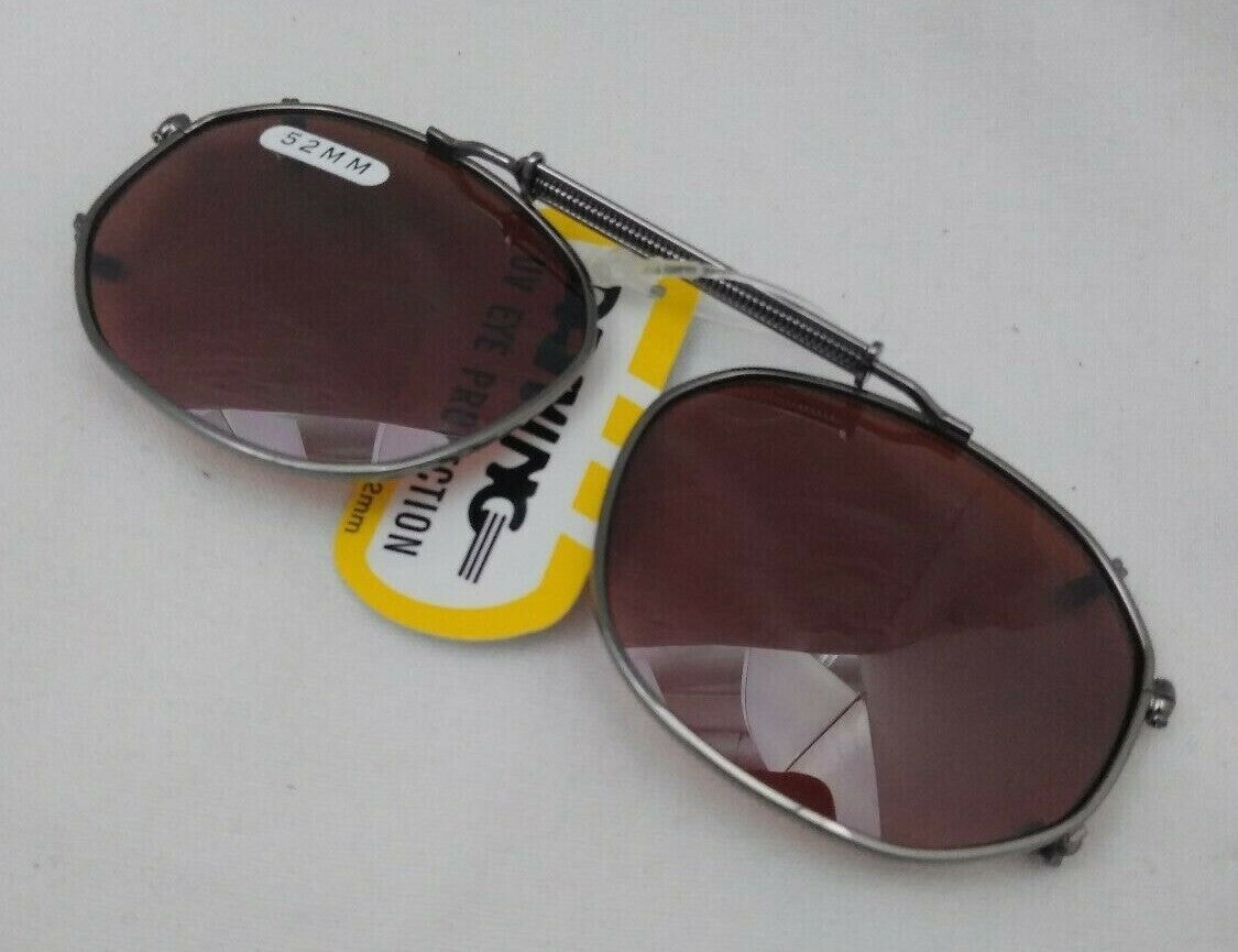 NEW DRIVING UV Eye Protection Clip on Sunglasses / 52MM / 09152