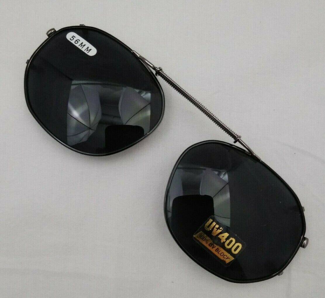 NEW DRIVING UV Eye Protection Clip on Sunglasses / 56MM / 08356