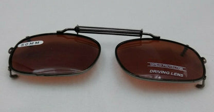 NEW DRIVING UV Eye Protection Clip on Sunglasses / 50MM / 09750