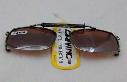 NEW DRIVING UV Eye Protection Clip on Sunglasses / 44MM / 09744A