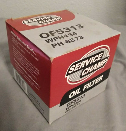 NEW Service Champ Motorcycle Oil Filter OF5313 / FRAM PH-8873
