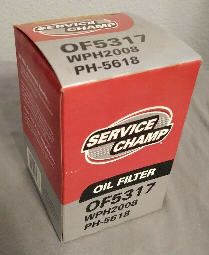 NEW Service Champ Motorcycle Oil Filter OF5317 / FRAM PH-5618