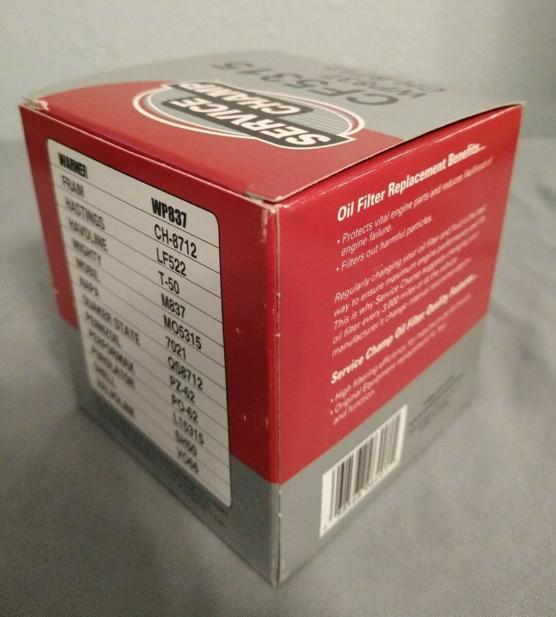 NEW Service Champ Oil Filter CF5315/ FRAM PH-8712
