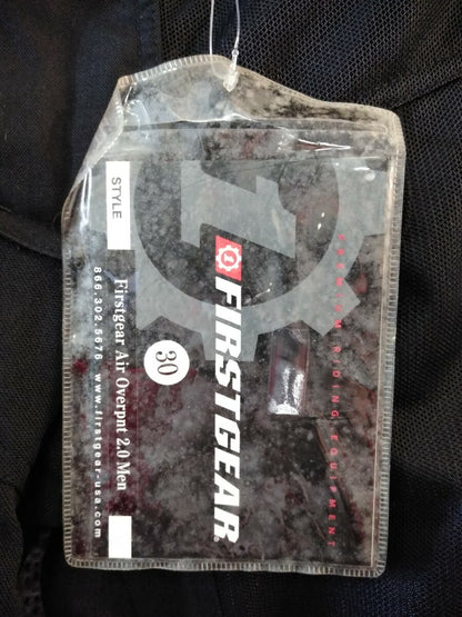 NEW Firstgear Air Overpant 2.0 / Men / Size 30 / Black