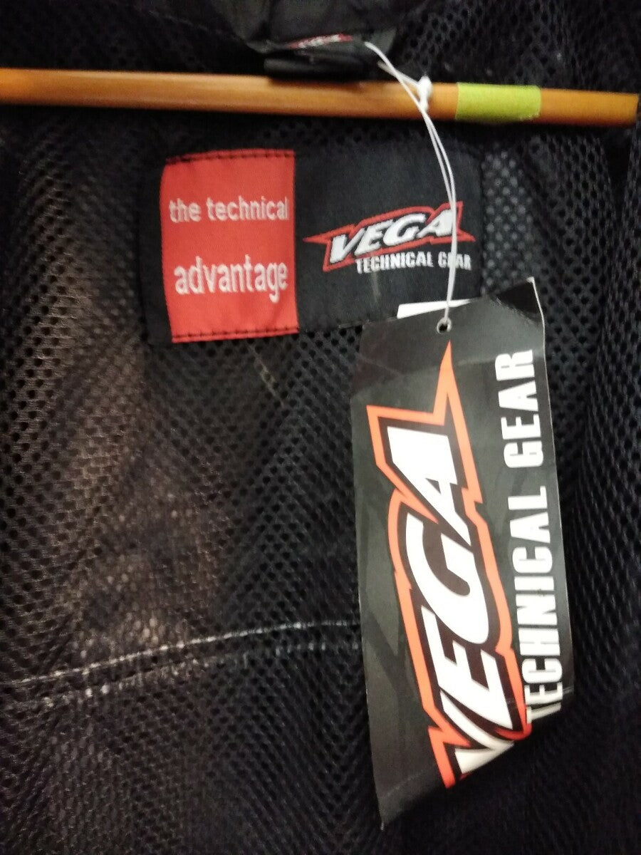 NEW VEGA Rain Jacket / Motorcycle / Black / Large / 1800-014