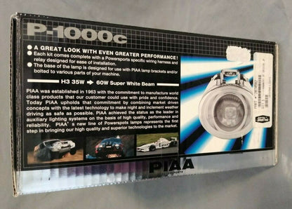 NEW POWERSPORTS PIAA / P-1000c Auxiliary Lights / Extreme White Beam / 2874582