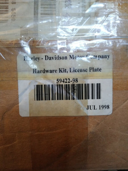 NEW Harley Davidson FXSTC Softail Custom '97-'99 License Holder / 59422-98