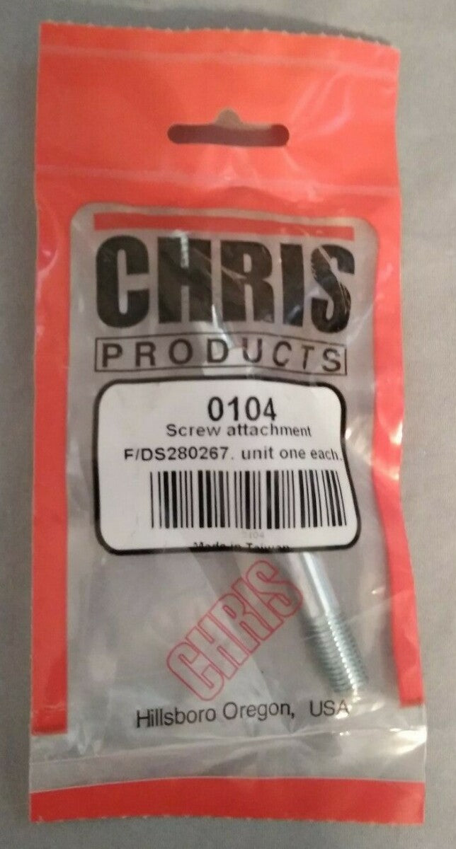 NEW Chris Products / Screw Attachment for Rear Turn Signal Bracket / 1040 / QTY2