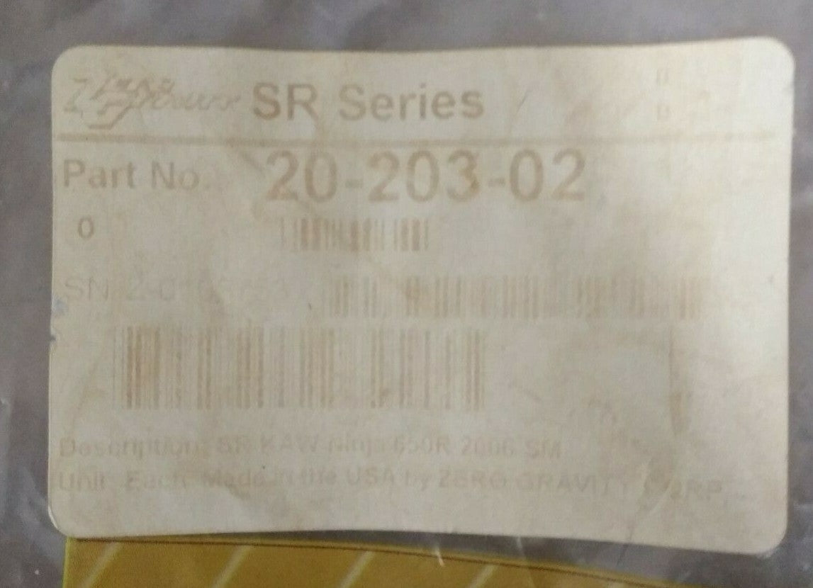 NEW Zero Gravity Smoke SR Series Windscreen - 20-203-02 / Dark Smoke