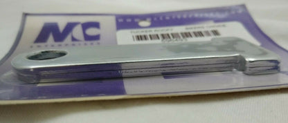 NEW MC Enterprises Helmet Lock Extension 2 Pack / Chrome / 596493