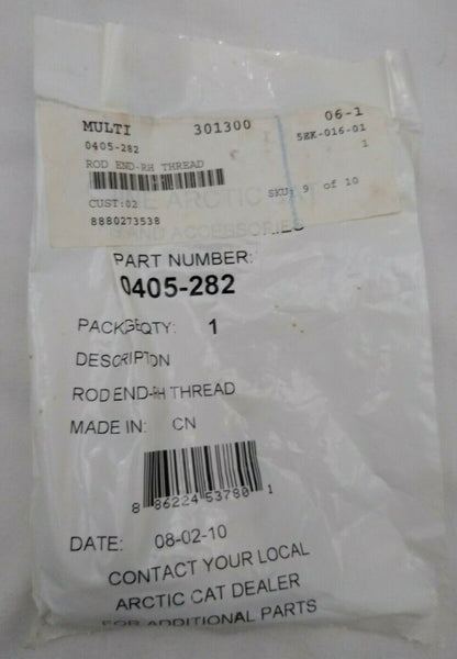 NEW Arctic Cat Outside Tie Rod End for most ATVs / 0405-282