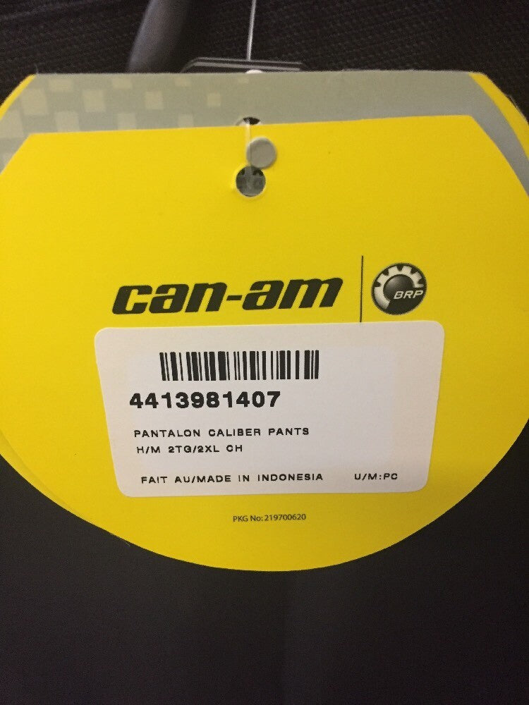 NEW CAN-AM BRP RPM Max Motorcycle ATV Dirt Bike Pantalon Caliber Riding Pant 2XL