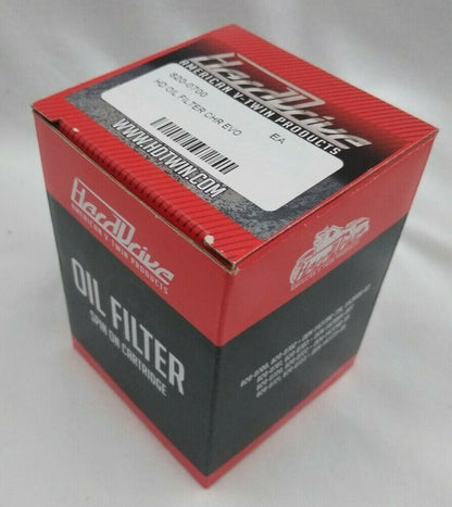 NEW HardDrive Chrome Oil Filter / 820-0700