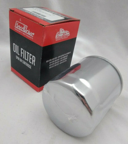 NEW HardDrive Oil Filter / 820-0720 / Chrome