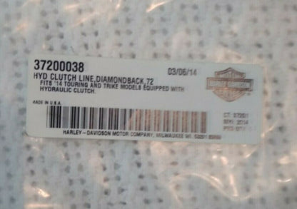 NEW Harley-Davidson Clutch Line Diamond Back Cable / 37200038