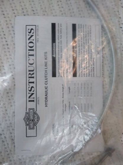 NEW Harley-Davidson Clutch Line Diamond Back Cable / 37200038