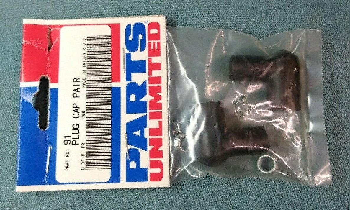 QTY 5 NEW Parts Unlimited 01-930 Universal Spark Plug Caps 91