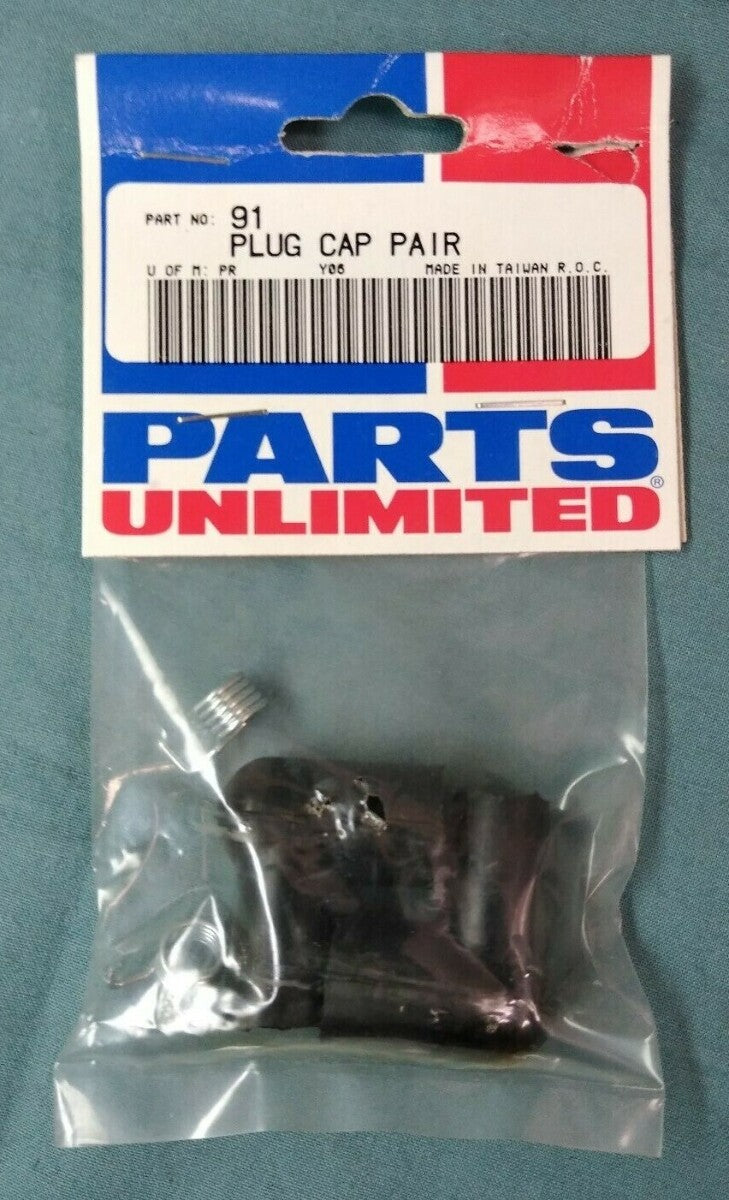 QTY 5 NEW Parts Unlimited 01-930 Universal Spark Plug Caps 91
