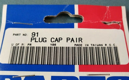 NEW 3 Sets (6 pieces) of Parts Unlimited Universal Spark Plug Caps 91 / 01-930