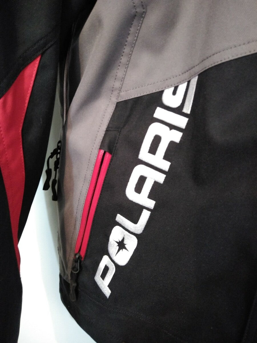 NEW Polaris New Men's Throttle Snowmobile Jacket Black/Gray Medium 286771403