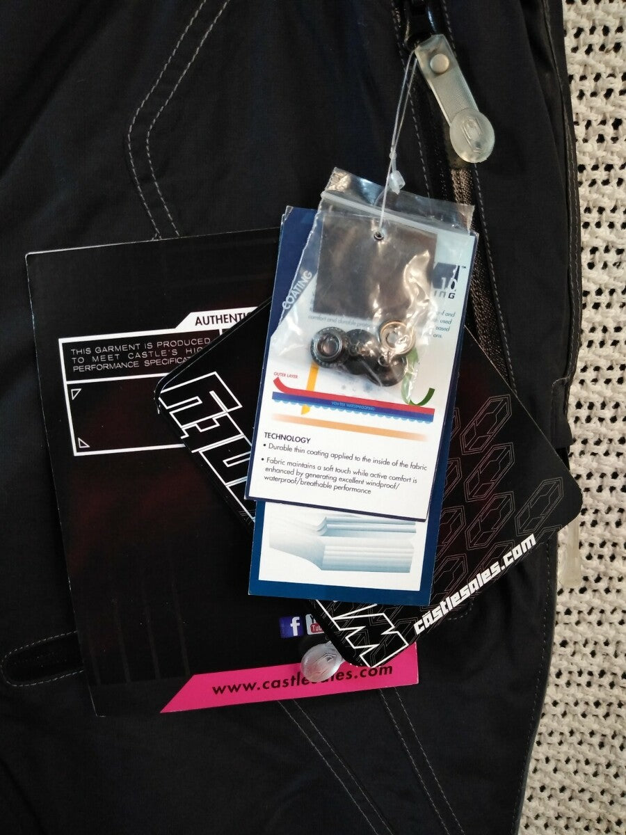 NEW Castle X Fuel Pant Women's Large / 73-4676 / Black / Snowmobile Pants