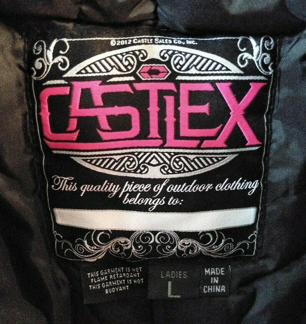 NEW Castle X Fuel Pant Women's Large / 73-4676 / Black / Snowmobile Pants