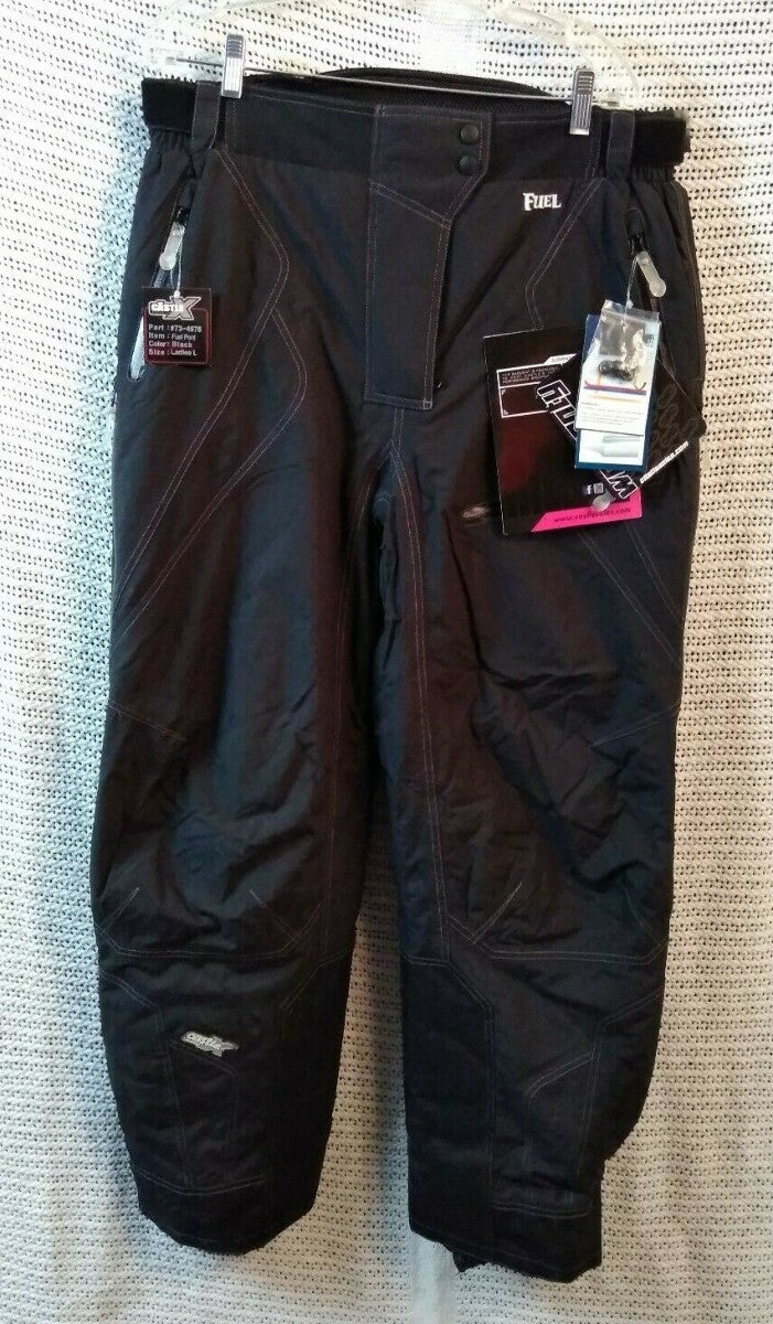 NEW Castle X Fuel Pant Women's Large / 73-4676 / Black / Snowmobile Pants