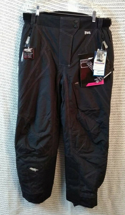 NEW Castle X Fuel Pant Women's Large / 73-4676 / Black / Snowmobile Pants