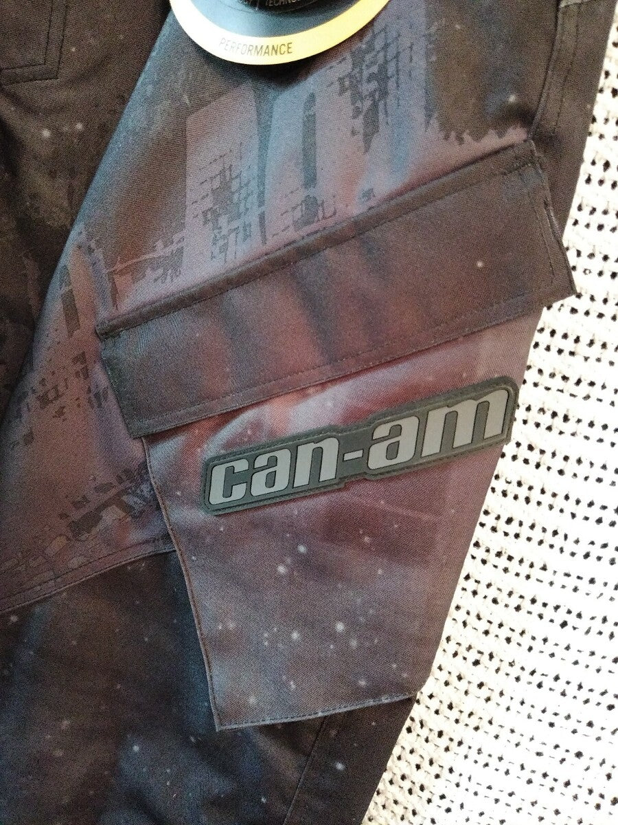NEW Can-Am Team Pants H/M / Size 38 / 2863954190 / Black Galaxy Pattern