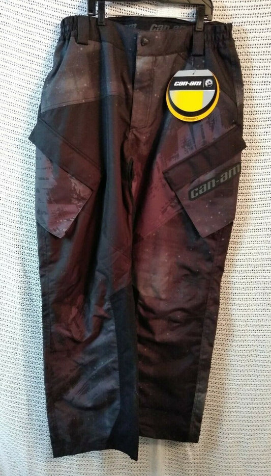 NEW Can-Am Team Pants H/M / Size 38 / 2863954190 / Black Galaxy Pattern