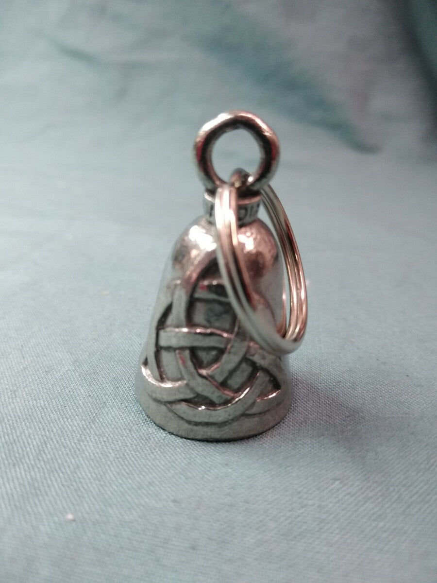 NEW Motorcycle Guardian Bell / W/ Bag and Story / Celtic Knot
