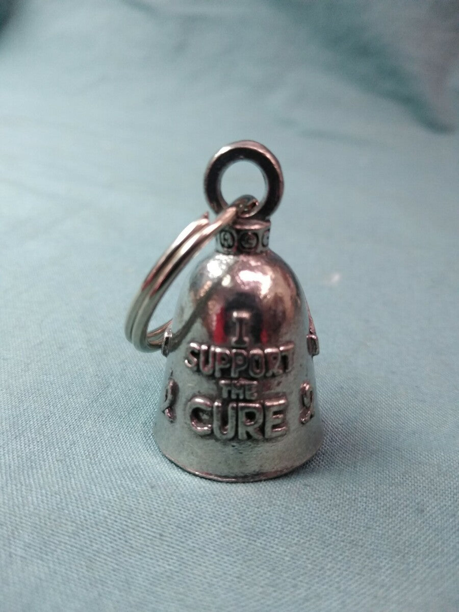NEW Motorcycle Guardian Bell / W/ Bag and Story / Breast Cancer Awareness Ribbon