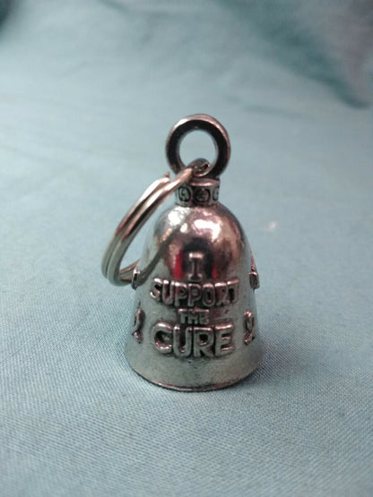 NEW Motorcycle Guardian Bell / W/ Bag and Story / Breast Cancer Awareness Ribbon