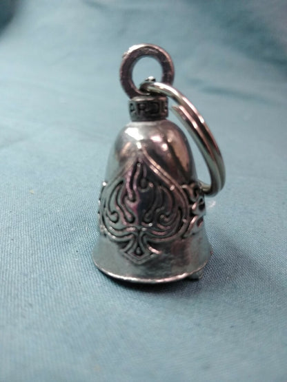 NEW Motorcycle Guardian Bell / Spade Flame Tribal