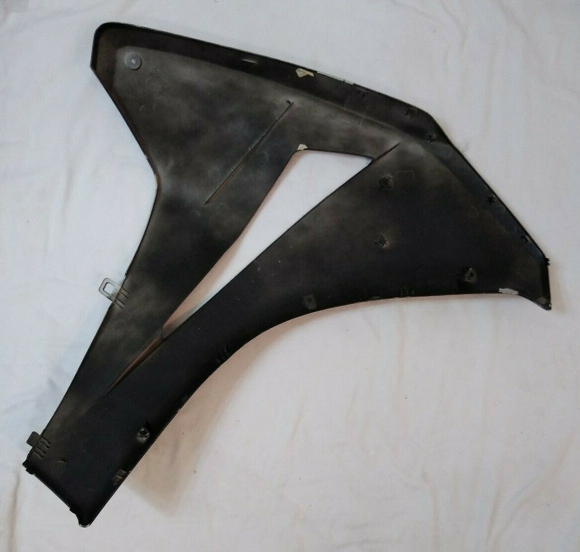 NEW HONDA LH Side Fairing CBR 1000 RR BLACK & CHERRY RED FLAME '08-'11