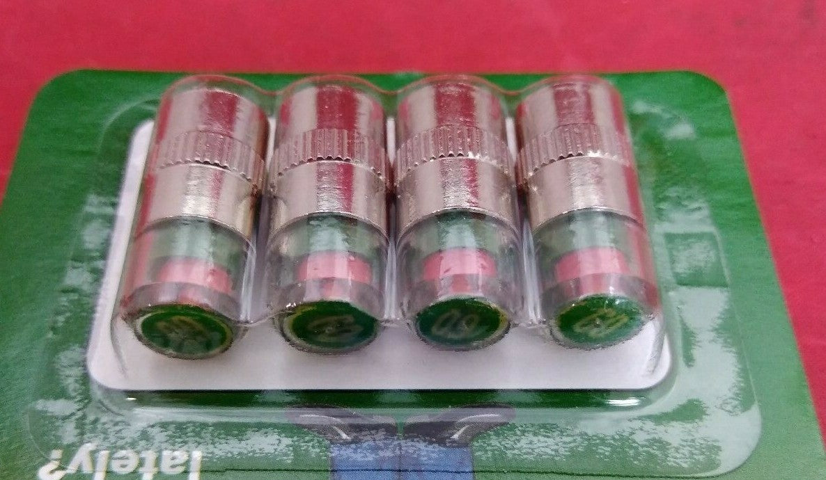 NEW Accu-Pressure Safety Tire Caps, Set of 4 (60 psi) / 9314800060