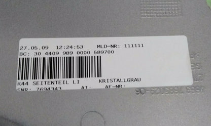 NEW '05-'08 BMW K1200GT Left Hand Fairing / Body / 46637713063