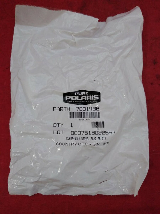 NEW Polaris / Victory CLAMP-WORM DRIVE .56X2.75 DIA / 7081438