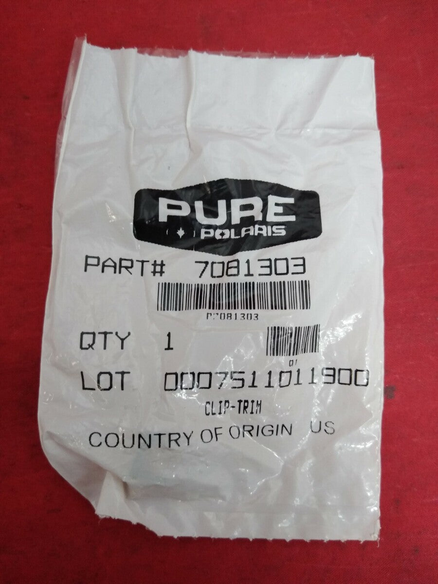 NEW Polaris Clip Dash Trim Metal / 7519806 / QTY: 3