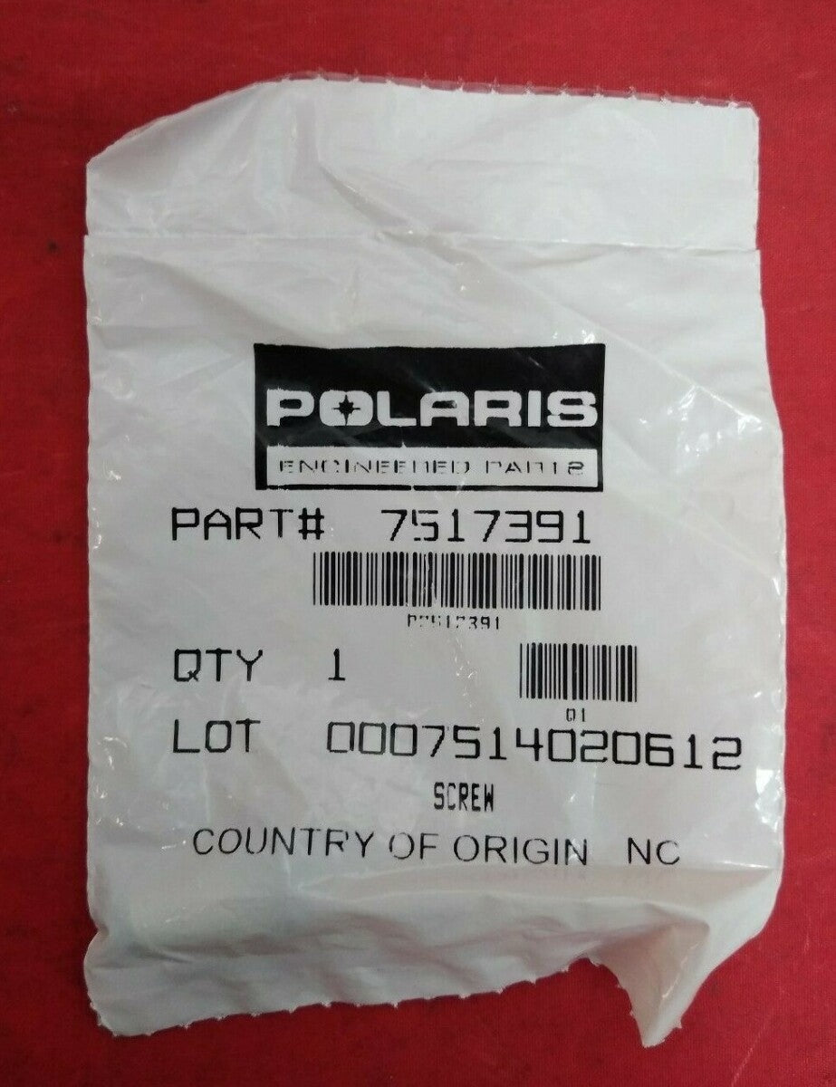 NEW Polaris Victory Screw Rear Brake Shift Lever Center Console 7517391 QTY:6