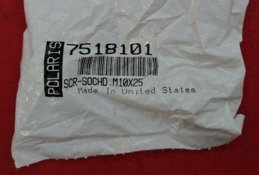NEW Polaris / Victory / SCREW SCR-SOCHDM10X25 / 7518101