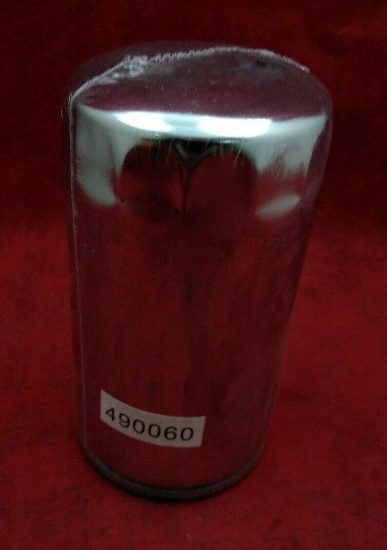 NEW Biker's Choice Oil Filter / 490060 / Chrome
